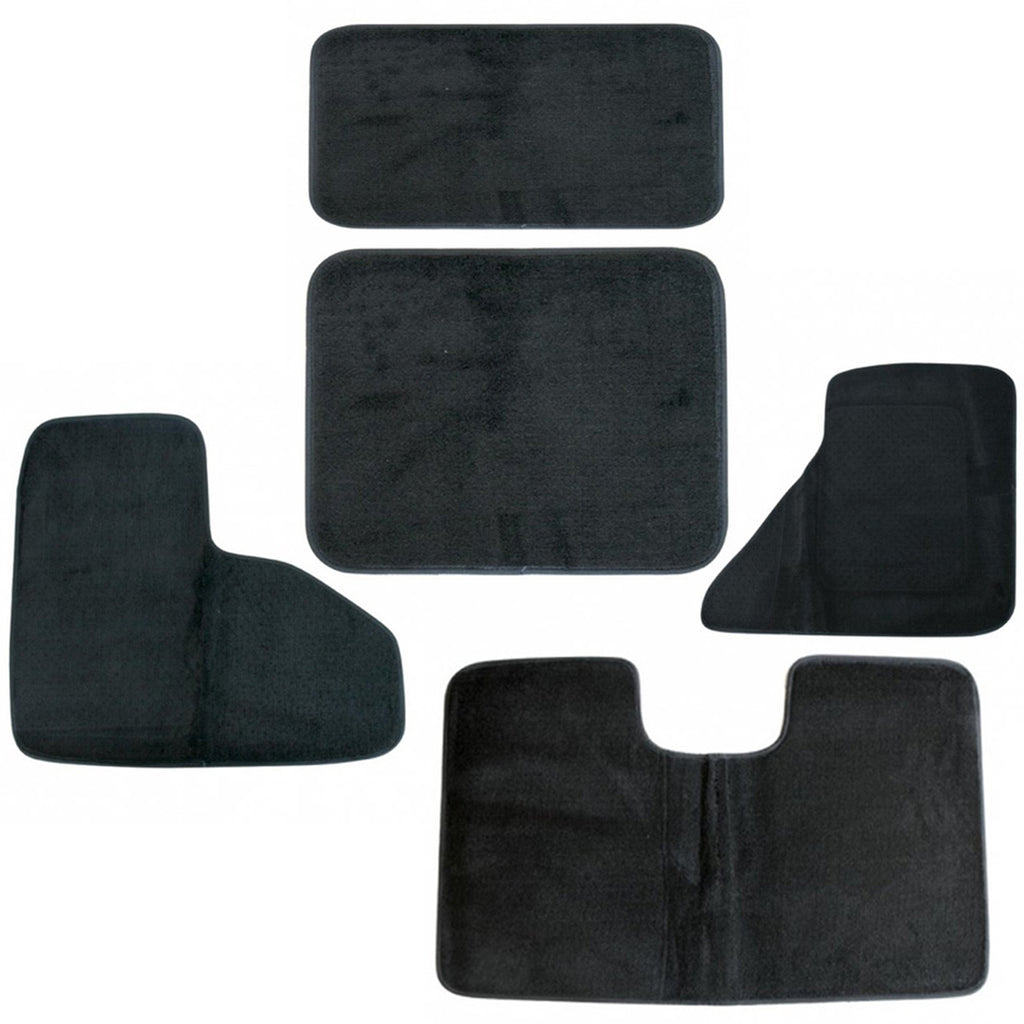 United Pacific - Freightliner Black Floor Mat Set (5-Pack)
