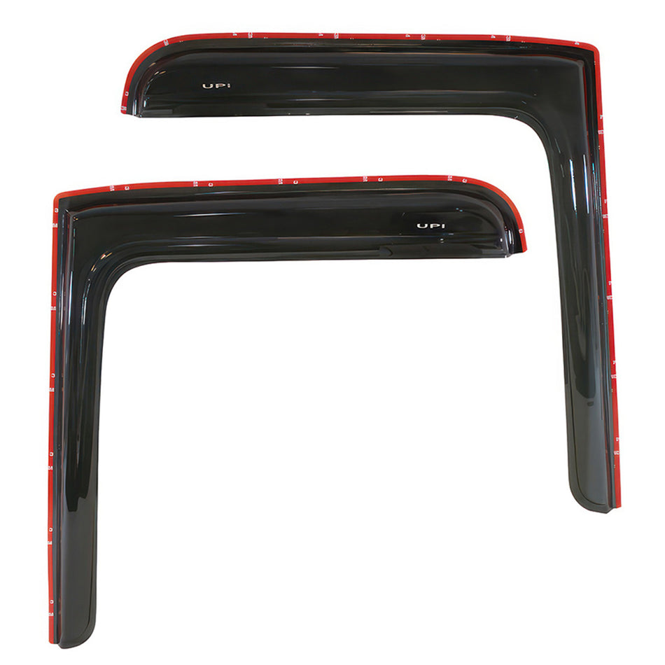 United Pacific - Window Vent Visor For 2008-2017 Freightliner Cascadia - Smoke (Pair)