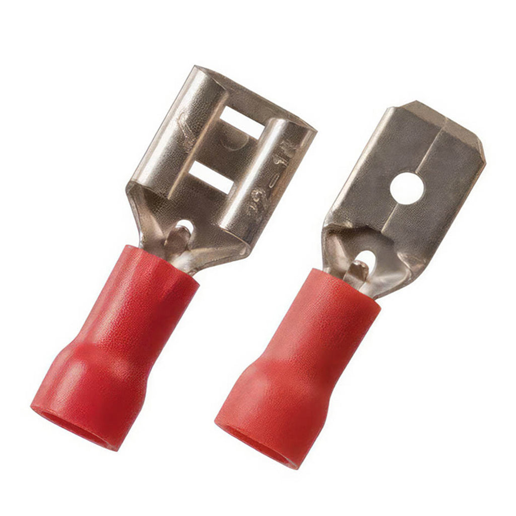 United Pacific - 22-18 AWG .250 Tab Vinyl FM Disconnect (100-Pack)