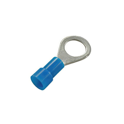 United Pacific - 16-14 AWG 3/8" Stud Vinyl Ring Terminal (14-Pack)