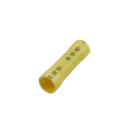 United Pacific - 12-10 AWG Vinyl Butt Connector (14-Pack)