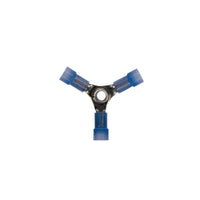 United Pacific - 16-14 AWG 4-Way (X) Nylon Connector (4-Pack)