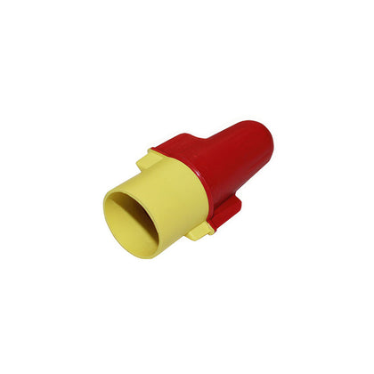 United Pacific - 18-8 AWG Red/Yellow Soft Vinyl Twist Connector (4-Pack)