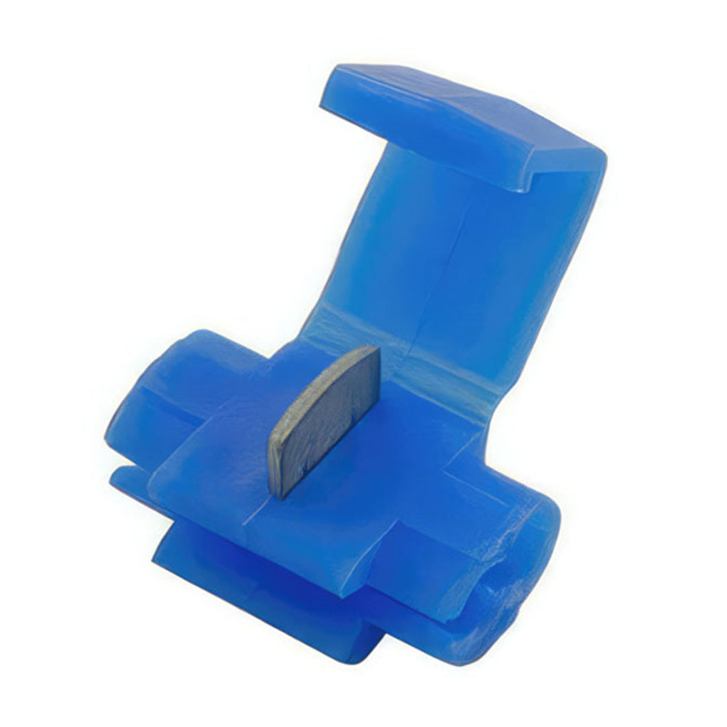 United Pacific - 22-16 AWG Red Mid-Line Tap Connector w/ Stop (6-Pack)