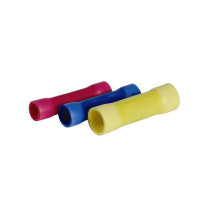 United Pacific - 22-10 AWG Assorted Vinyl Butt Connectors (17-Pack)