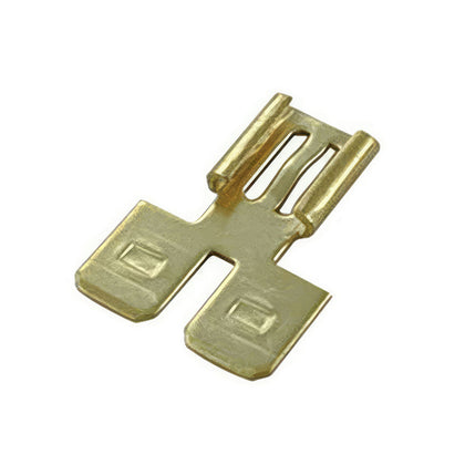 United Pacific - .250 Tab FM to Double M Flat Adapter (16-Pack)