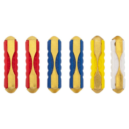United Pacific - German Vehicle Fuse Kit 5,8,16,25 Amp GBC Ceramic Fuses (6-Pack)