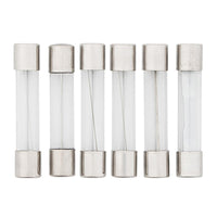 United Pacific - British/Japanese Vehicle Fuse Kit 5,7.5,10,15,20,30 AGC Glass Fuses (6-Pack)