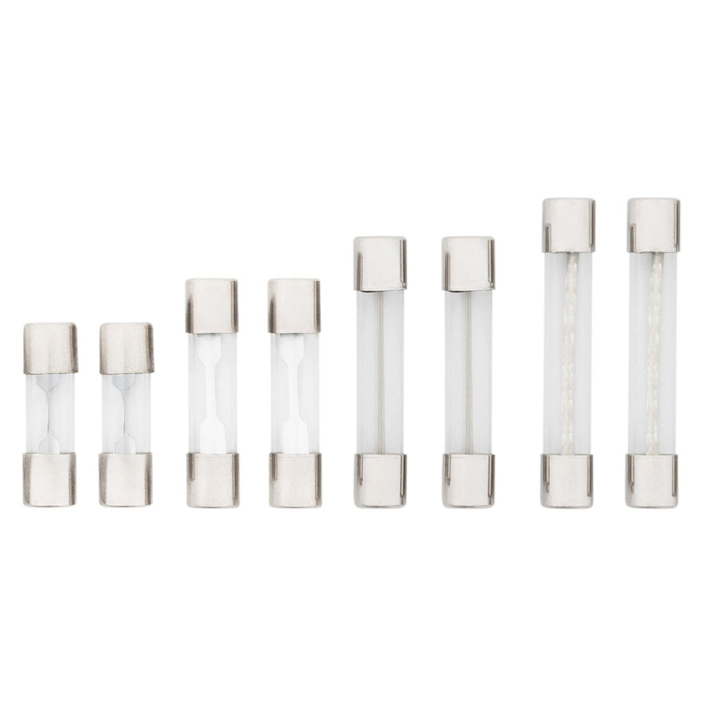 United Pacific - SFE Glass Fuse Kit 9,14,20,30 Amp Fuses (8-Pack)
