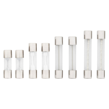 United Pacific - SFE Glass Fuse Kit 9,14,20,30 Amp Fuses (8-Pack)