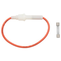 In-Line Glass Fuse holder 12 AWG 7" Wire w/ 30 Amp AGC Fuse, 1 Set