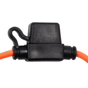 United Pacific - Mini Water Tight Fuse Holder 12 AWG up to 30 Amp w/ Protective Cap