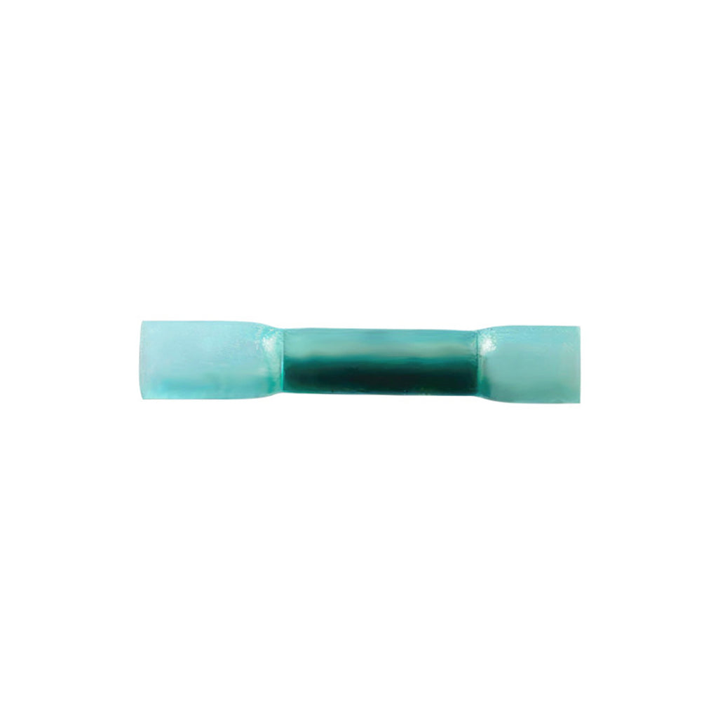 United Pacific - 16-14 AWG CS Heat Shrink Butt Connector - Blue (5-Pack)