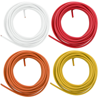 Primary Wire - Rated 80 C 14 AWG, 15 Ft. (Various Colors)