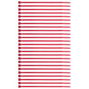 United Pacific - 5.5" Nylon Cable Zip Ties 40 lbs. (25-Pack) - Various Colors