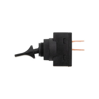 United Pacific - Black Non-Illuminated Duckbill 20 Amp 12V S.P.S.T. On/Off 1 Pc.