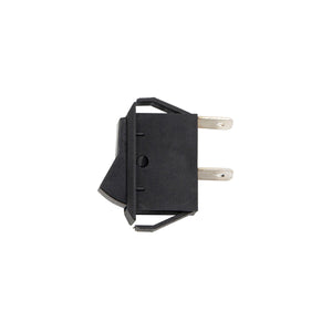 United Pacific - Black Non-Illuminated Rocker 16 Amp 12V S.P.S.T. On/Off 1 Pc