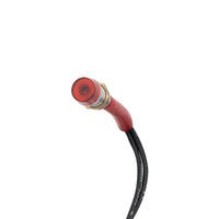 United Pacific - Mini Warning Light 16 Amp 12V 1/4" Panel Mount w/Leads 1 Pc. (Red LEDs)