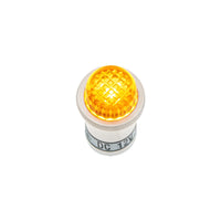 16 Amp 12V Warning Light w/ 1/2" Panel Mount and Leads 1 Pc (Red or Amber LEDs)