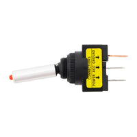 United Pacific - Red Illuminated LED Toggle 15 Amp 12V S.P.S.T. On/Off 1 Pc