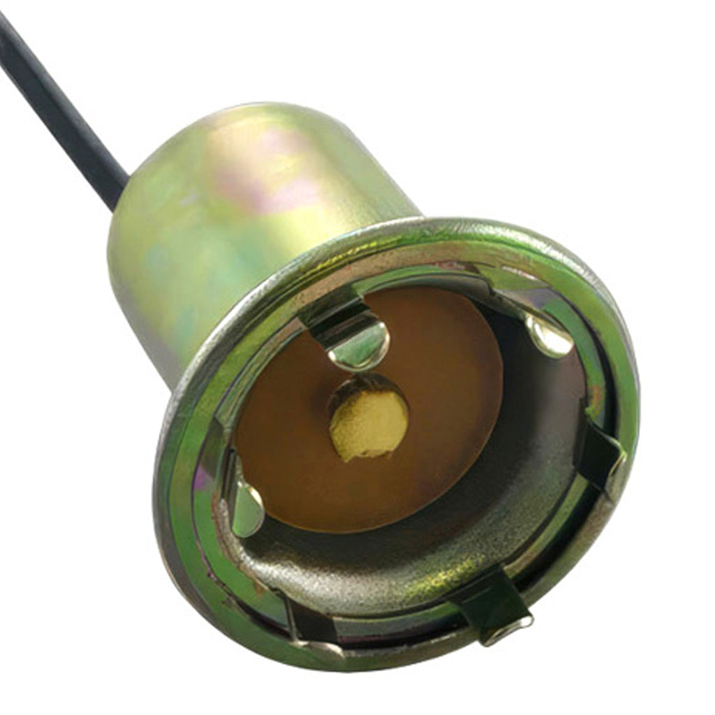 1-Wire Universal Single Contact License Plate & Instrument Panel 'Snap-In' Light Socket, 1 Pc.