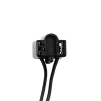 2-Wire Universal Sealed Beam Connector for Two Terminal Sealed Beam Headlights or Flashers, 1 Pc.