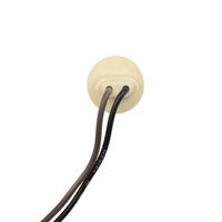 2-Wire Universal Double Contact Side Marker, Corner & License Plate Light Socket, 1 Pc.