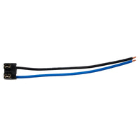 2-Wire Universal H7 Halogen Bulb Headlight Connector. Two Pins at 90 Angle