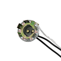 3-Wire Universal Double Contact Park, S/T/T 'Prong-Type' Light Socket w/ Butt Terminated Wires 1 Pc