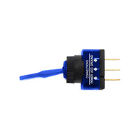 Amber, Green or Blue Illuminated Toggle 20 Amp 12V S.P.S.T. On/Off 1 Pc. (Various Colors)
