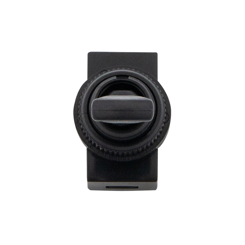 United Pacific - Black Non-Illuminated Toggle 20 Amp 12V S.P.S.T. Momentary On/Off 1 Pc