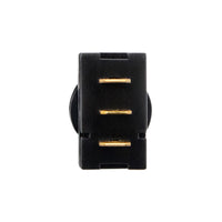 United Pacific - Black Non-Illuminated Toggle 20 Amp 12V S.P.D.T. On/Off/On 1 Pc