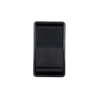 United Pacific - Black Non-Illum Jumbo Rocker 16 Amp 12V S.P.S.T. On/Off 1 Pc.