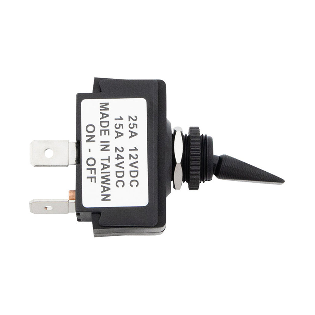 United Pacific - All Weather Toggle 25 Amp 12V S.P.S.T. On/Off 1 Pc.