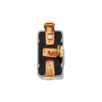 All Metal Heavy Duty Toggle w/ 3 Screw Terminals 50 Amp 12V S.P.S.T. On/Off/On 1 Pc