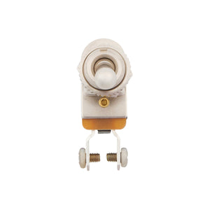 Bakelight Toggle Switch w/ 2 Screw Terminals 15 Amp 12V Single Position/Single Throw On/Off
