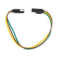 3-Way Flat Molded M/FM Trailer Connectors w/ Polarized Plugs, 1 Pc