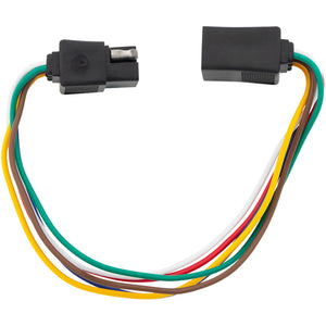 6-Way Squared Moisture Proof M/FM Trailer Connectors w/ Polarized Plugs, 1 Pc