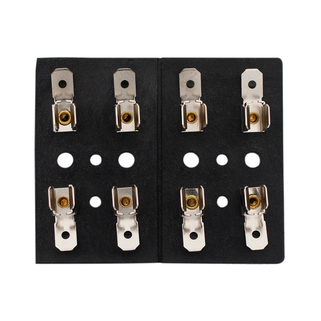 United Pacific - 4 Position Glass Fuse Block