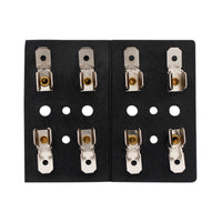 United Pacific - 4 Position Glass Fuse Block