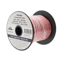 United Pacific - Primary Wire - Rated 80 C 8 AWG, Red 25 Ft.