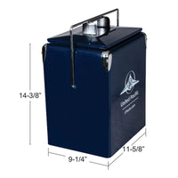 United Pacific - Metal Cooler Box