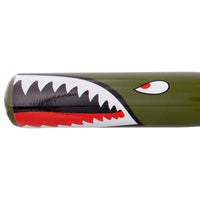 United Pacific - 17" Aluminum Tire Checker Bat (P40-WarHawk Shark Mouth or USA Flag)