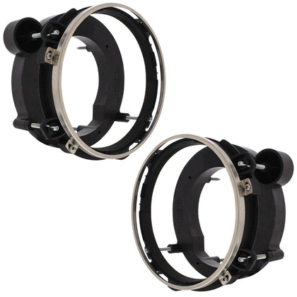 United Pacific - Headlight Bracket For 1997-2006 Jeep Wrangler (Driver or Passenger Side)