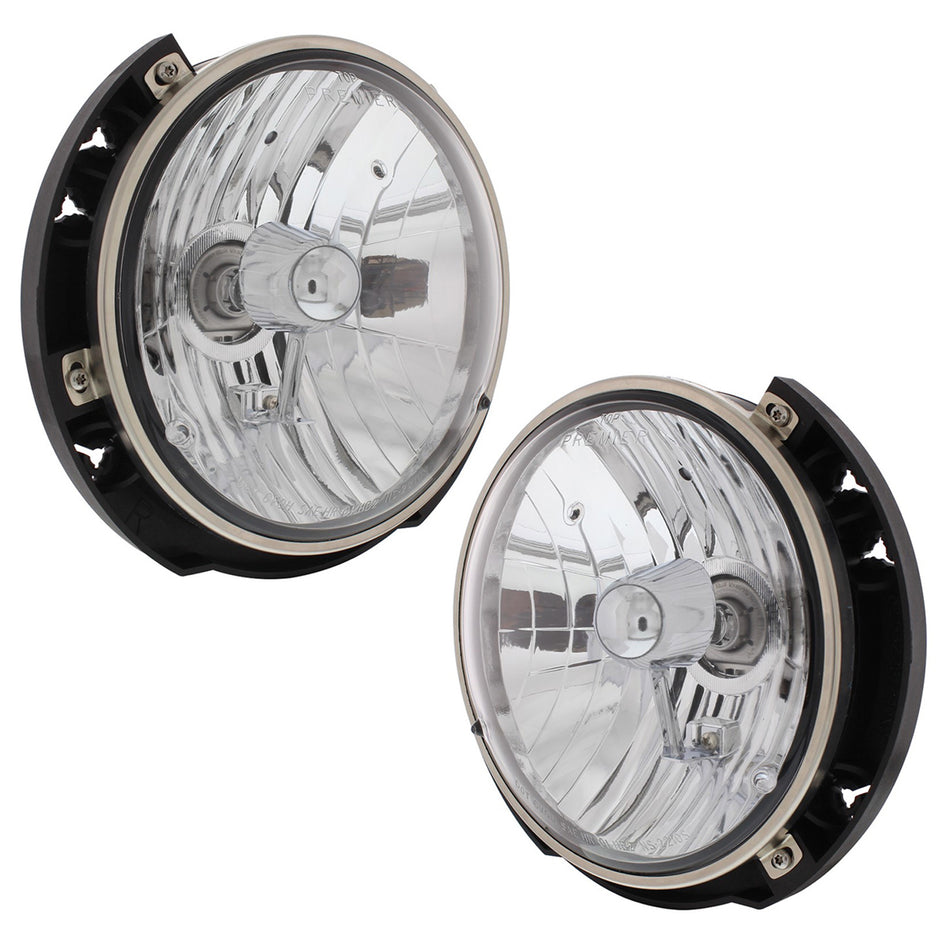 United Pacific - Headlight Assembly For 2007-2016 Jeep Wrangler (Driver or Passenger Side)