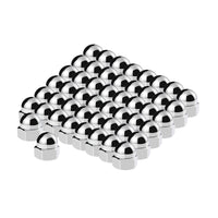 United Pacific - 11/16" x 7/8" Chrome Die-Cast Acorn Nut Cover (50 pcs/Box)