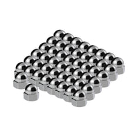 United Pacific - 1/2" X 11/16" Chrome Die-Cast Acorn Nut Cover (50 pcs/Box)