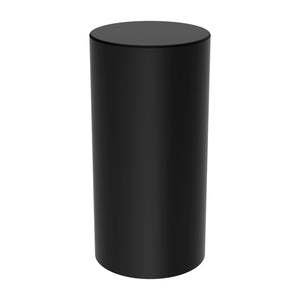 United Pacific - 33mm x 4-1/4" Matte Black Tall Cylinder Nut Covers - Thread-On (60-Pack)