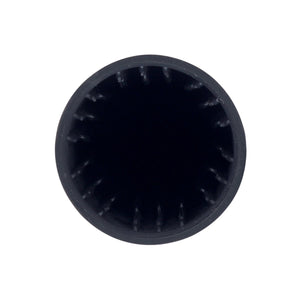 Matte Black Spike Hubcap Nut Cover For 2003-15 Chevy & GMC Full Size Truck