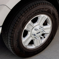 Chrome Spike Nut Cover For 2004-2014 Ford F-150 With OE Steel Wheel (Push-On)